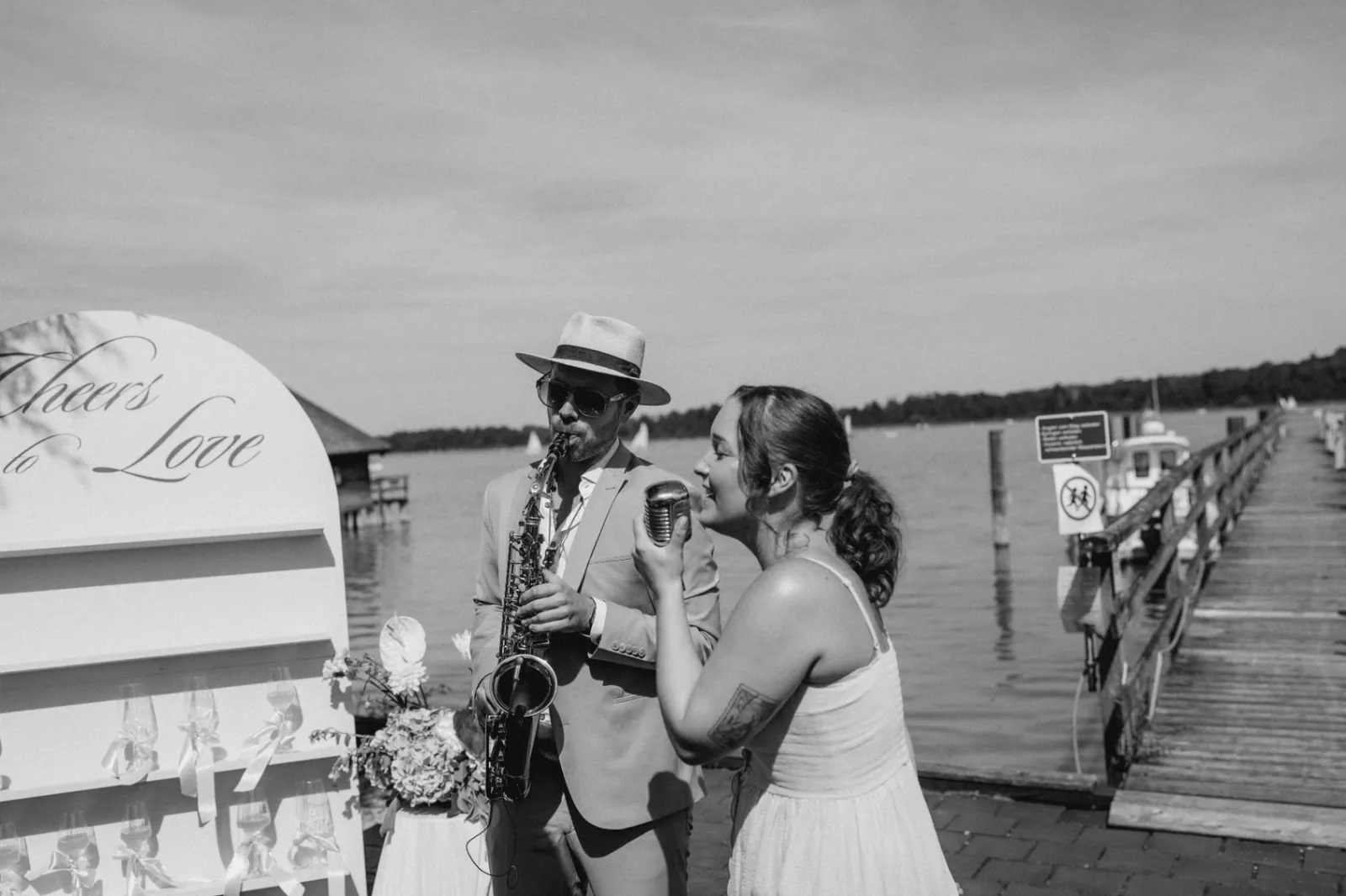 DJ mit Saxophon für deine Chiemsee-Hochzeit, Abbildung 1
